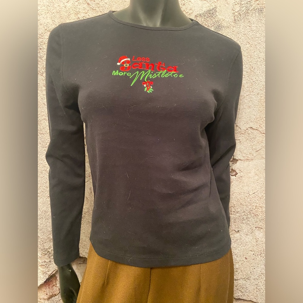 Santa Super Soft Long Sleeve Tee